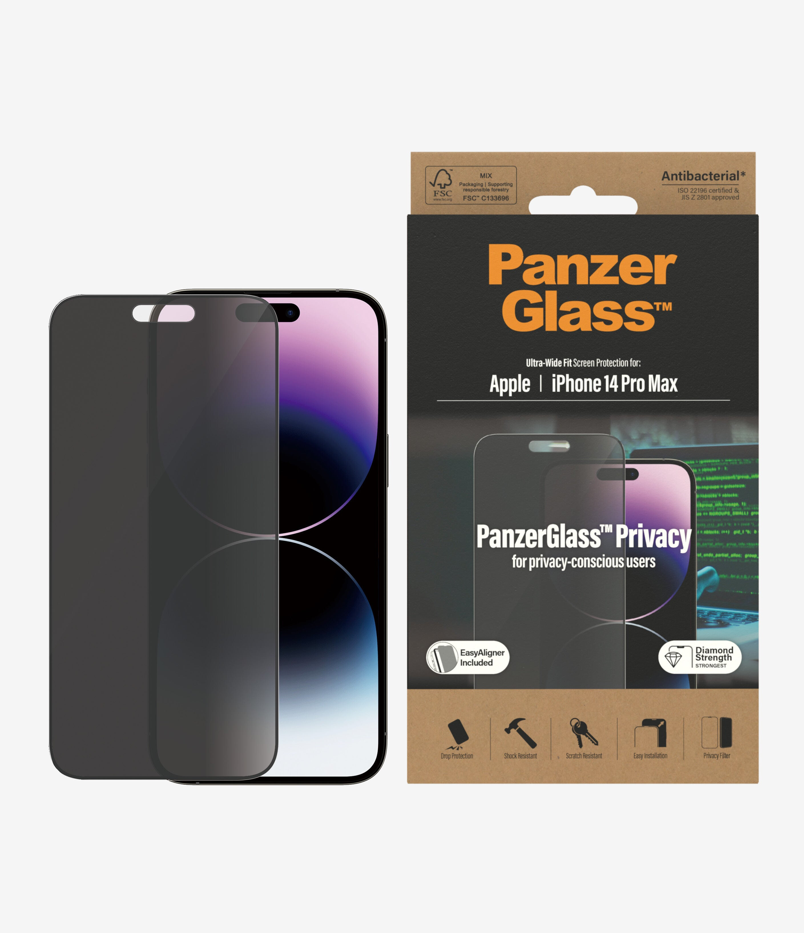 PanzerGlass P2786 защитная пленка / стекло для мобильного телефона Прозрачная защитная пленка Apple 1 шт