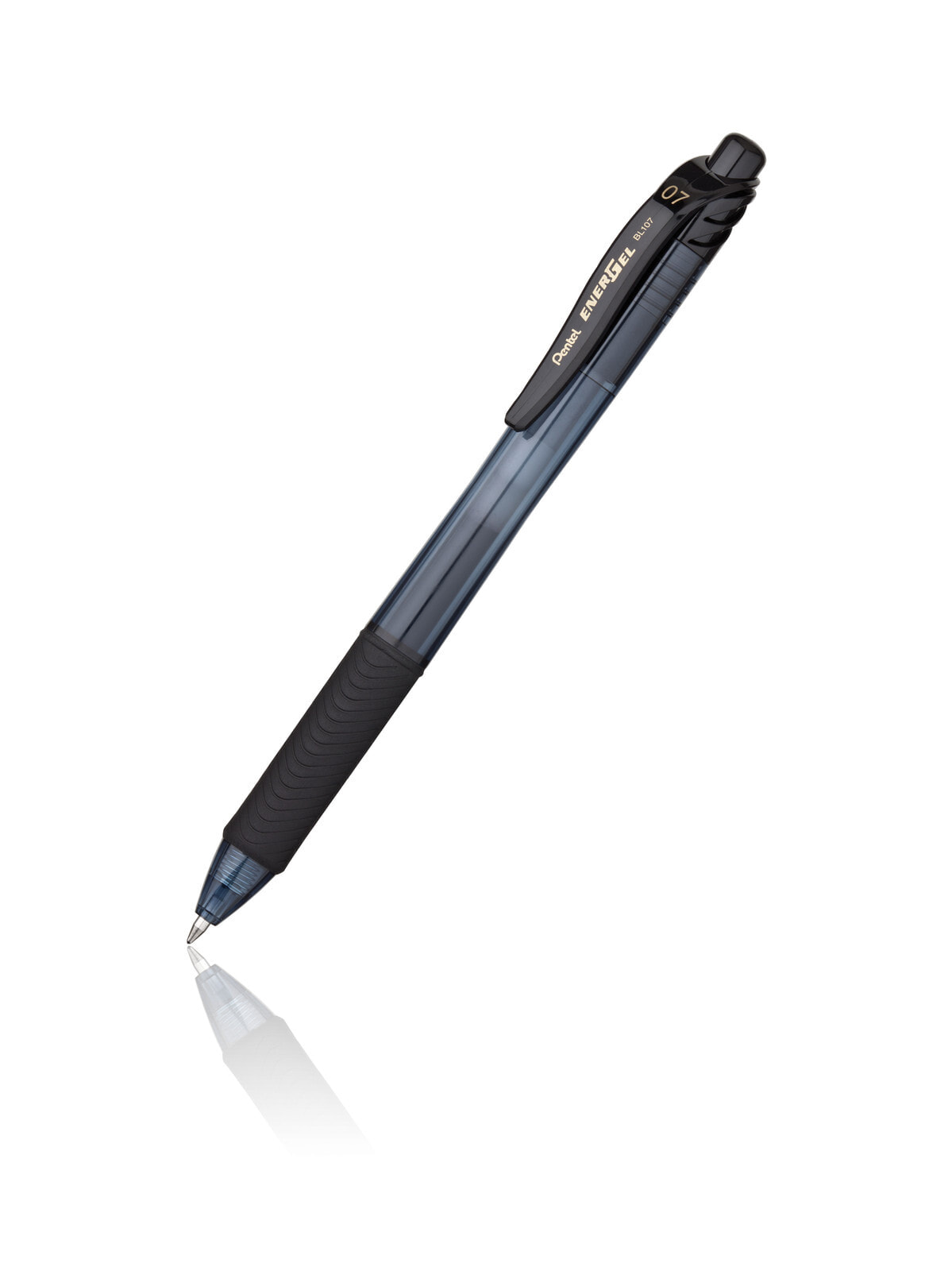 Pentel Energel X Автоматическая гелевая ручка Черный 12 шт BL107-AX