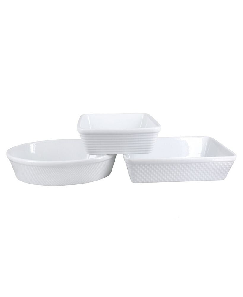 Ceramic Bakeware 3 Piece Set