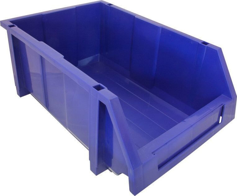 Ящик для строительных инструментов Unibox Skrzynka magazynowa niebieska nr. 4 380x245x150 mm