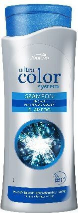 Joanna Ultra Color System Shampoo Conditioner Оттеночный шампунь и кондиционер с антижелтым эффектом для очень светлых осветленных волос 400 мл