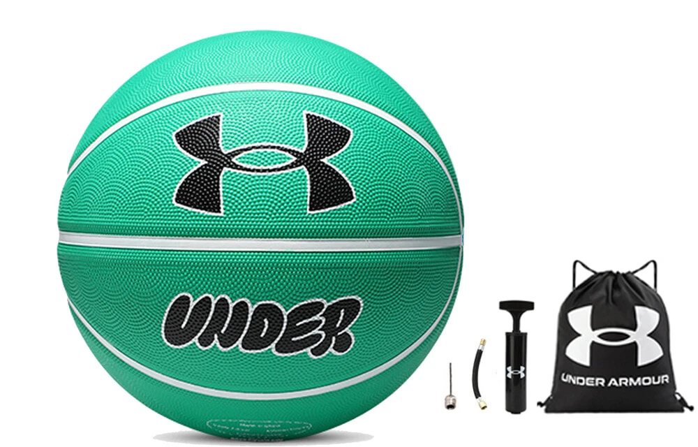 Under Armour Rubber Basketball Tiffany Green Size 7 Ball Training Unisex
