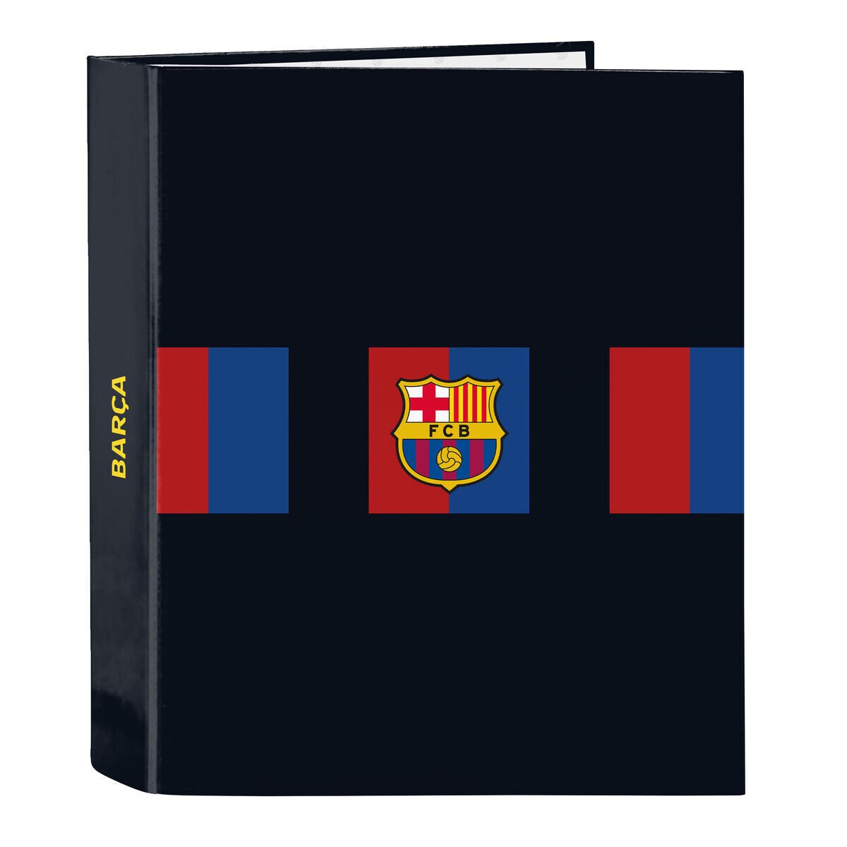 Ring binder F.C. Barcelona Maroon Navy Blue A4 27 x 33 x 6 cm