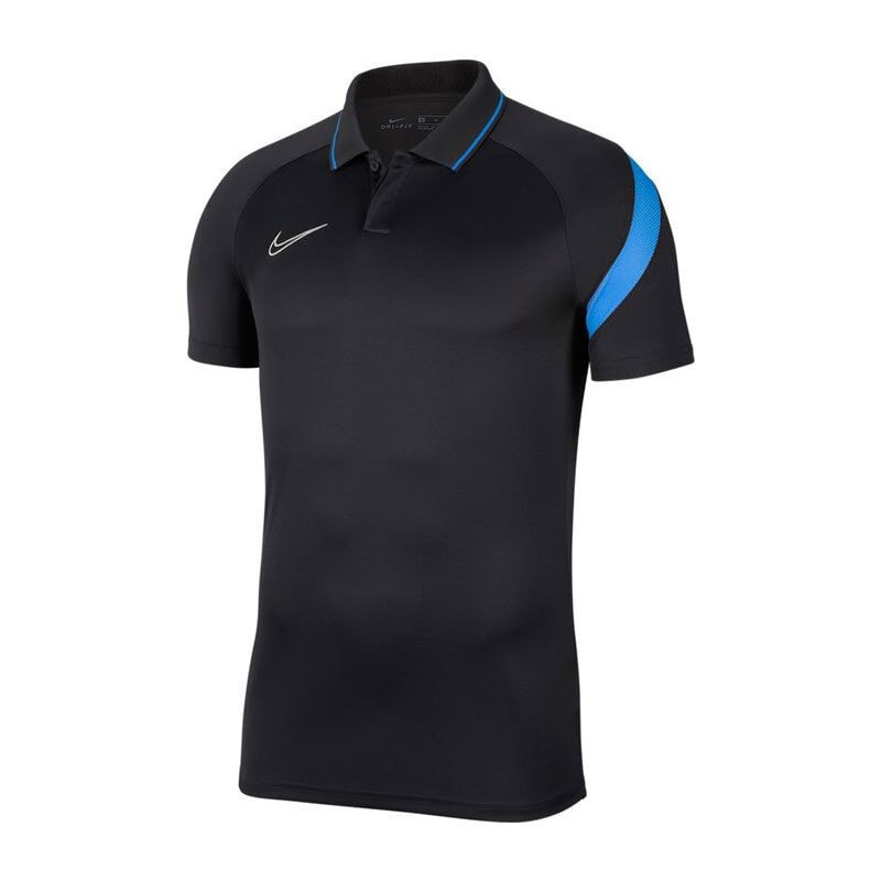 Мужская футболка спортивная черная с логотипом Nike Dry Academy Pro M BV6922-068