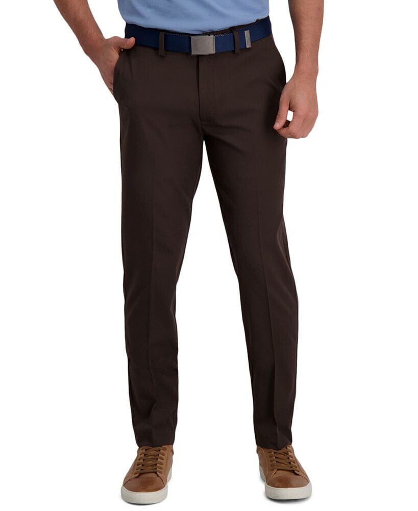 Haggar cool Right Performance Flex Slim Fit Flat Front Pant