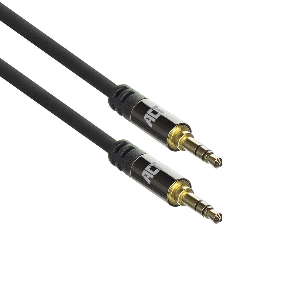 ACT AC3611 аудио кабель 3 m 3,5 мм Черный