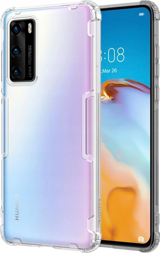 чехол силиконовый прозрачный Huawei P40 NILLKIN