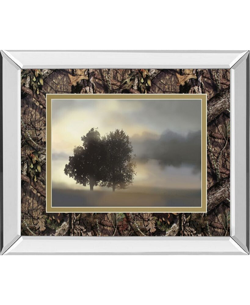 Classy Art misty Morning by Nan Mirror Framed Print Wall Art, 34