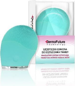 Dermofuture Technology Szczoteczka soniczna do oczyszczania twarzy zielona (631990)