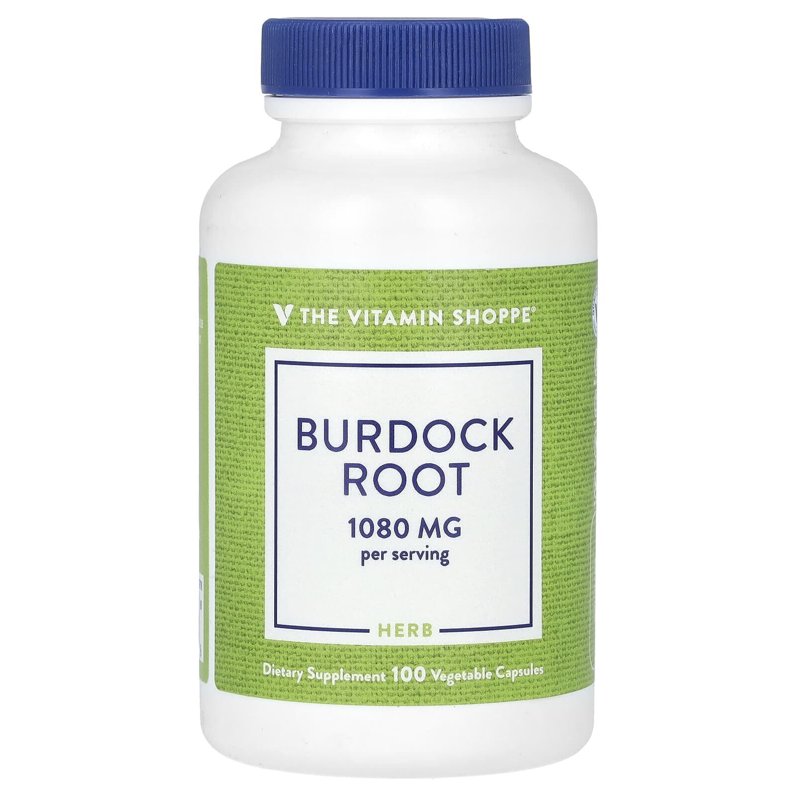 Burdock Root, 1,080 mg , 100 Vegetable Capsules (540 mg per Capsule)