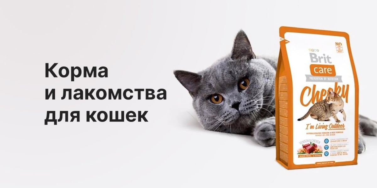 Корма для кошек