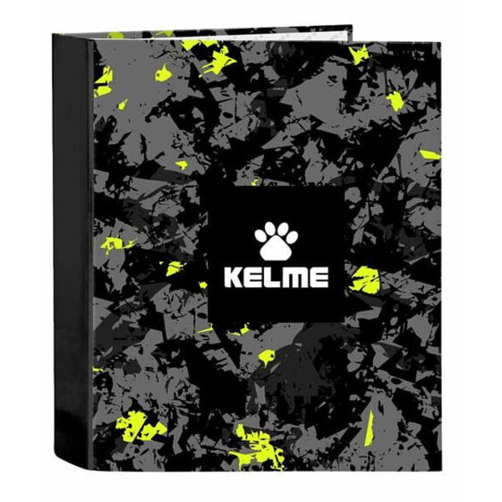 Папка-регистратор Kelme Jungle Чёрный Серый лимонный 27 x 33 x 6 cm