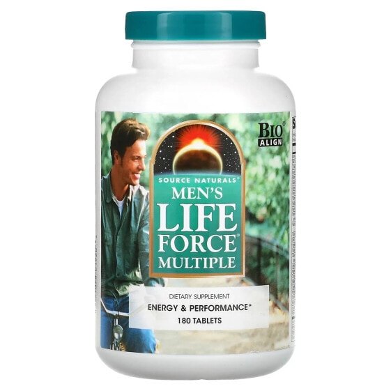 Source Naturals, Men's Life Force Multiple, 180 таблеток