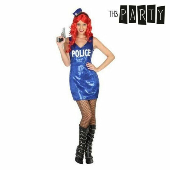 Costume for Adults Th3 Party Blue (1 Piece)