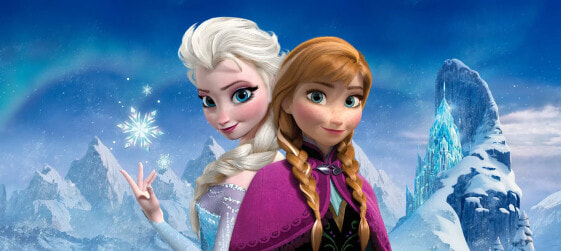 Poster Die Eiskönigin Anna & Elsa