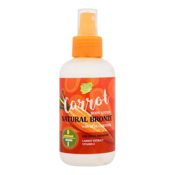 Vivaco Bio Carrot Natural Bronze Body Lotion 150 ml sonnenschutz unisex