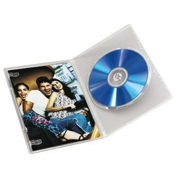 Hama DVD Jewel Case - Slim 10 - transparent - 10 discs - Transparent - Polypropylene (PP)