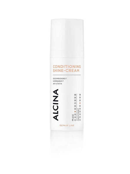 ALCINA Conditioning Shine Cream - Protection for Dry and Damaged Hair - 1 x 50 ml