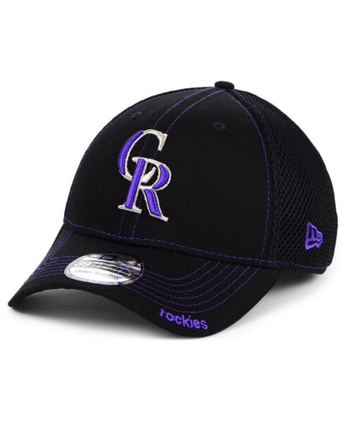 Colorado Rockies Core Neo 39THIRTY Stretch Fitted Cap