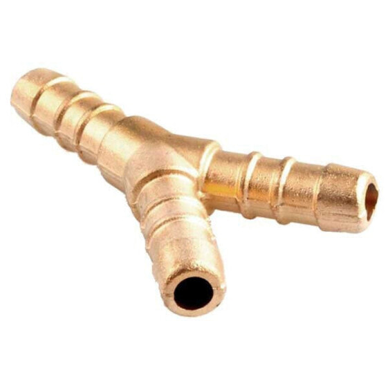 YREGAS Brass Y branch for flexible tube