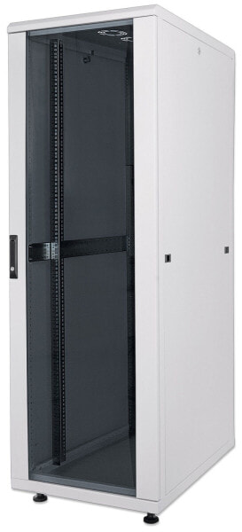 Intellinet Network Cabinet - Free Standing (Standard) - 36U - Usable Depth 123 to 573mm/Width 503mm - Grey - Assembled - Max 1500kg - Server Rack - IP20 rated - 19" - Steel - Multi-Point Door Lock - One Lock Per Side Panel - Three Year Warranty - Freestanding rack -