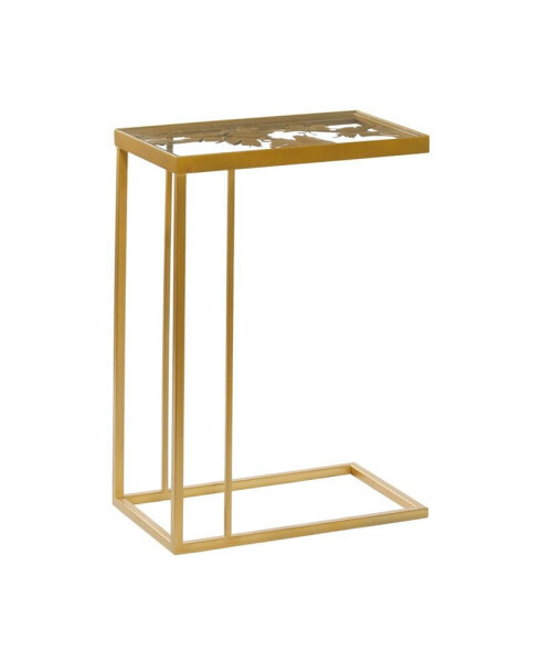 Metal Contemporary Accent Table