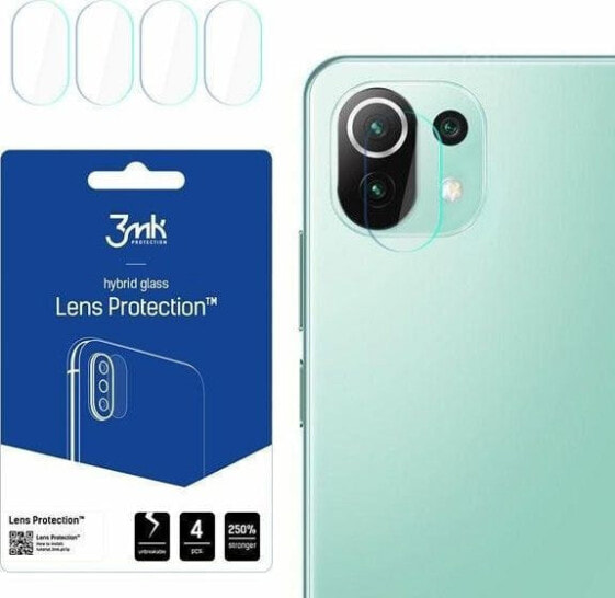Защитное стекло на объектив камеры 3MK Lens Protection для Xiaomi Mi 11 Lite 5G [4 шт.]