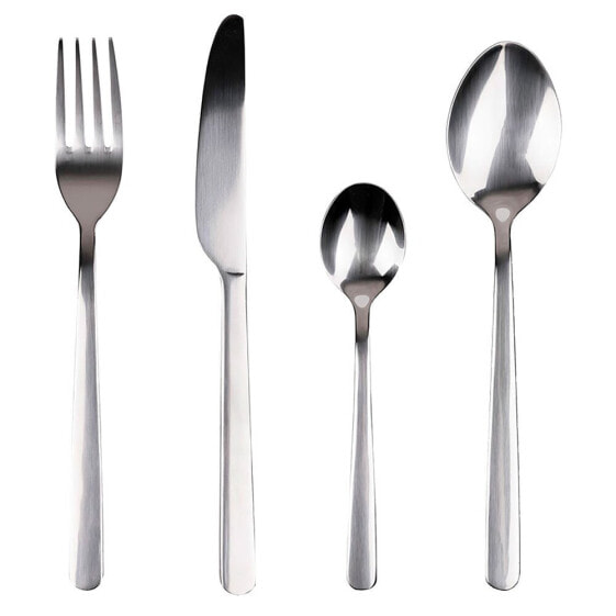 SAN IGNACIO SET SG7775 Set Shiny Recycled Stainless Steel Cutlery 24 Units