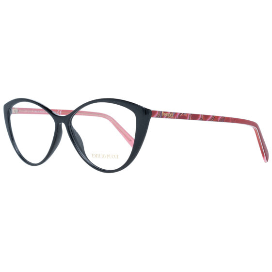 Emilio Pucci Brille EP5058 001 56 Damen Schwarz