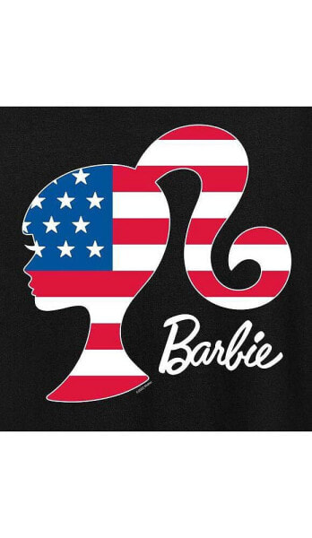 Trendy Plus Size Barbie USA Graphic T-Shirt