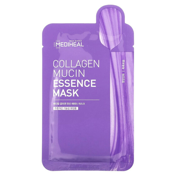 Collagen Mucin Essence Beauty Mask, 1 Sheet, 0.68 fl oz (20 ml)