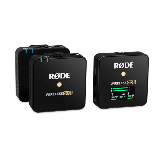 RODE RØDE Wireless GO II - Handheld microphone - Bodypack receiver - Bodypack transmitter