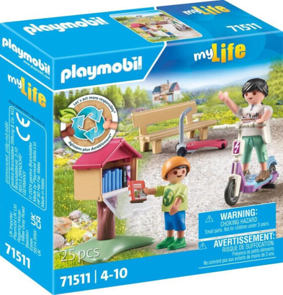 Игровой набор Playmobil Животные, птицы, рыбы и рептилии Büchertausch для книголюбов