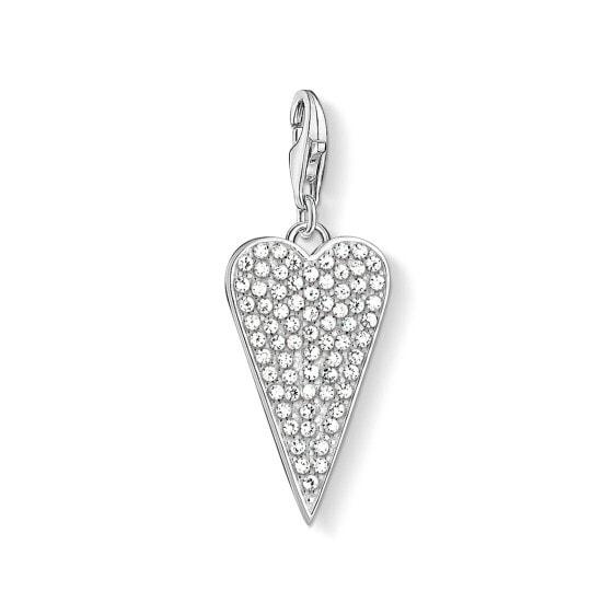 Подвеска THOMAS SABO Charm-Anhänger Herz Pavé 1568-051-14