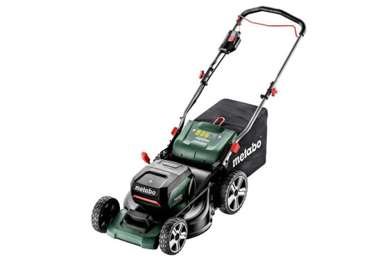 Metabo Akku-Rasenmäher RM 36-18 LTX BL 46 mit 2x 5,2 Ah Akkus und Lader ASC 145