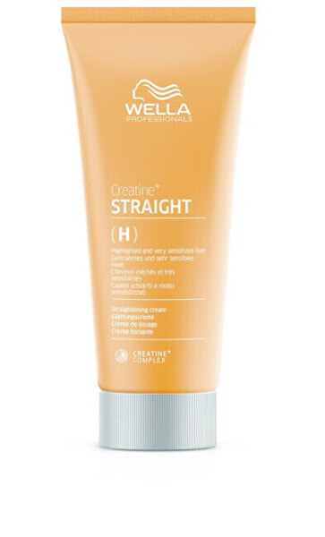 Straightening cream for colored and sensitive hair Creatine+ Straight H (Straightening Cream) 200 ml