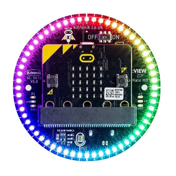 LED ring ZIP Halo HD for the BBC micro:bit - Kitronik 5672