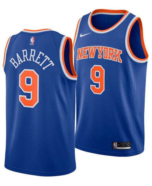 Men's RJ Barrett New York Knicks Icon Swingman Jersey