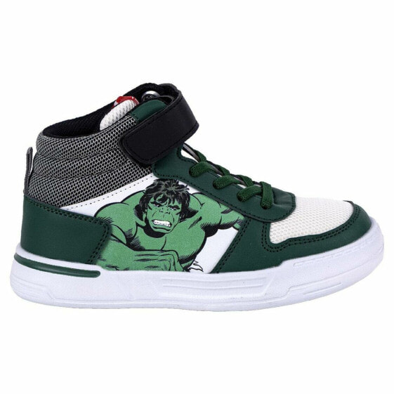 Кеды для детей The Avengers Hulk Зеленые