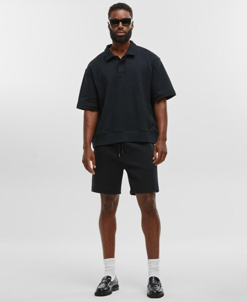 Men's Regular-Fit Pull-On Track Shorts, Created for Macy's