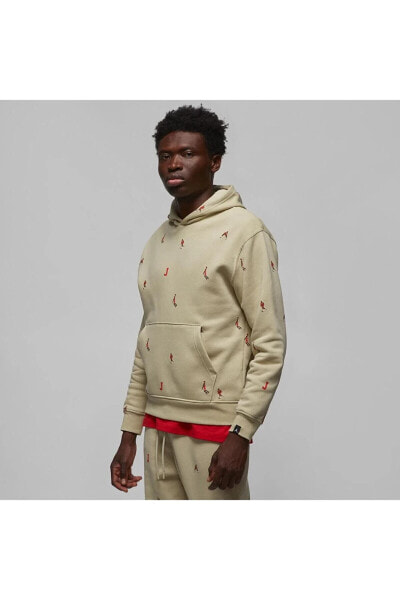 Jordan Essentials Erkek Bej Hoodie