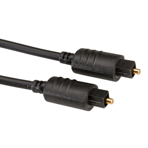 ROLINE Fiber Cable Toslink M - M 3 m, TOSLINK, Male, TOSLINK, Male, 3 m, Black