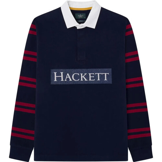 HACKETT Heritage Hkt Str Rby long sleeve polo