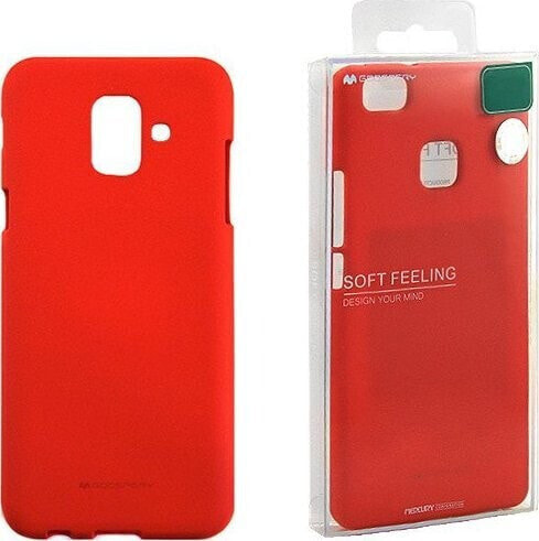 Vega MERCURY SOFT FEELING SAMSUNG S23 CZERWONY ETUI NAKŁADKA CASE>