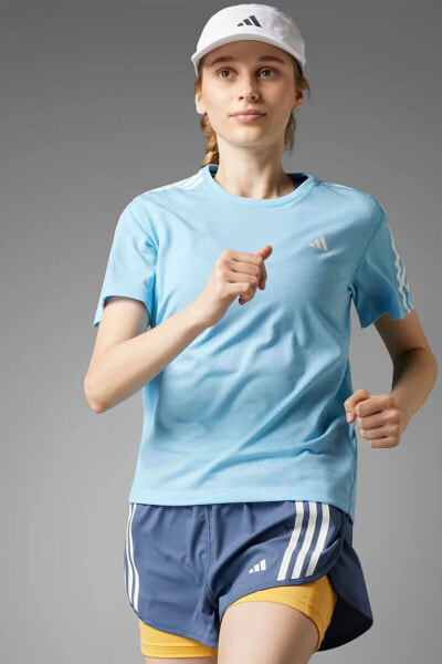 Футболка Adidas Kadın Koşu - Yürüyüş Otr E 3S Tee Ik5020
