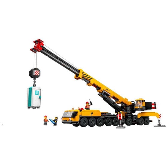 LEGO Yellow Mobile Construction Crane Construction Game