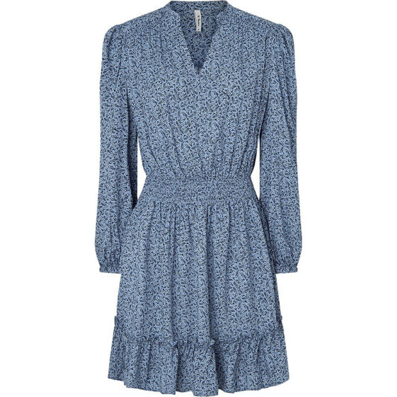 PEPE JEANS Jara Long Sleeve Midi Dress