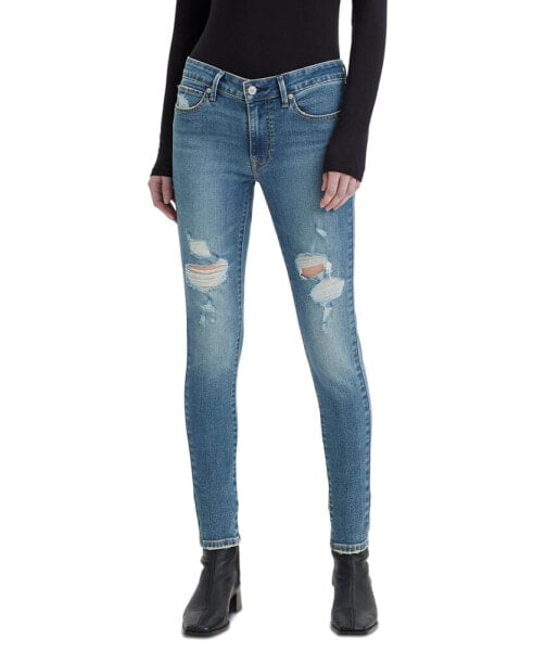 Джинсы Levi's женские 711 Mid Rise Stretch Skinny