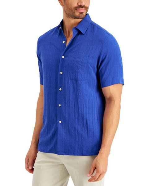 Men's Textured Shirt, Created for Macy's