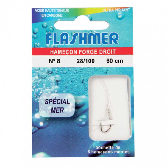 Крючок рыболовный Flashmer Mer Tied 2 Нет. 40/100 60 см